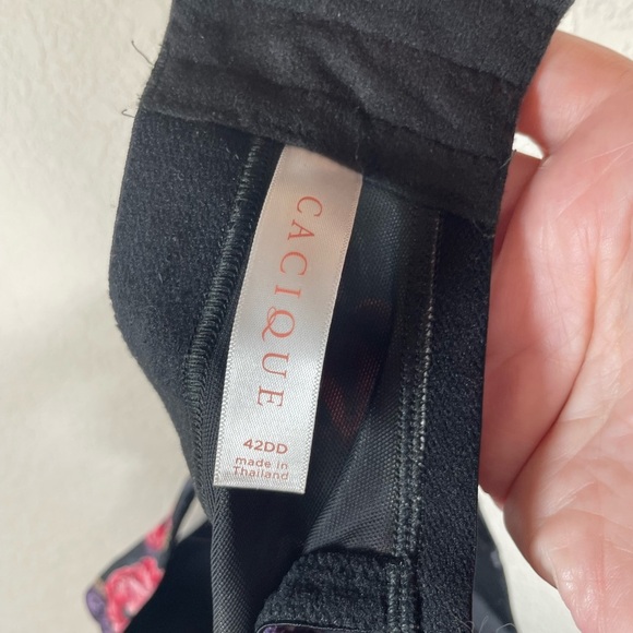 Cacique Floral Print Women's Bra - Picture 5 of 7